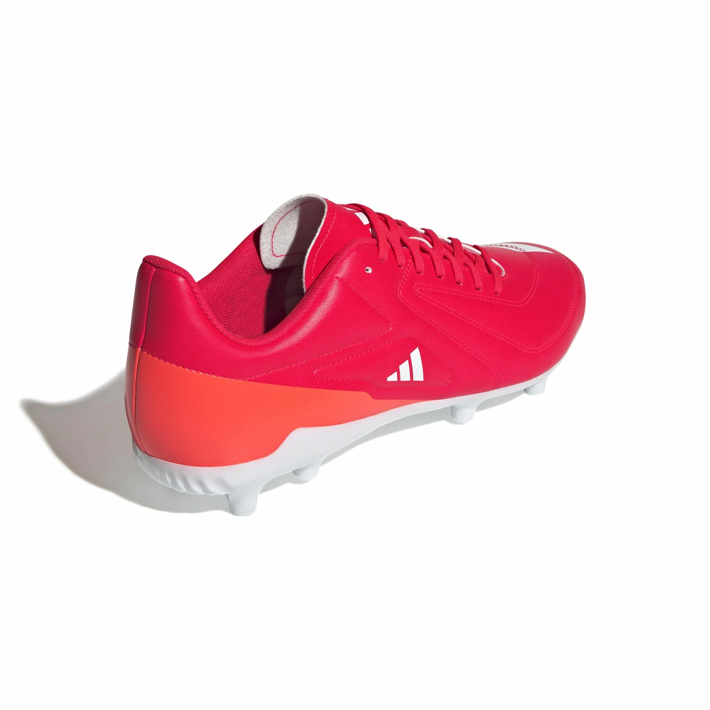 Adidas RS15 Bottes de rugby à terre ferme synthétique rouge