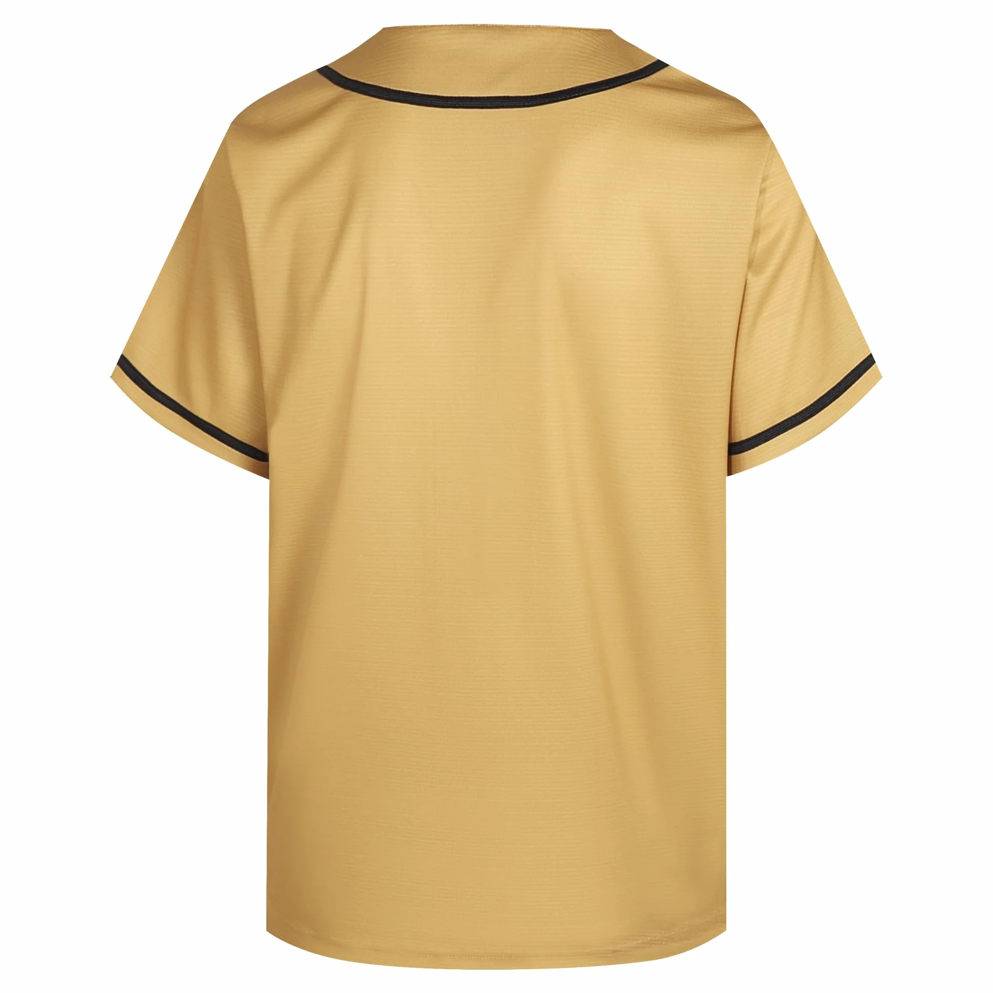 Maillot de baseball avec boutons en maille brodés nom et numéros d'équipe Noir S-8XL