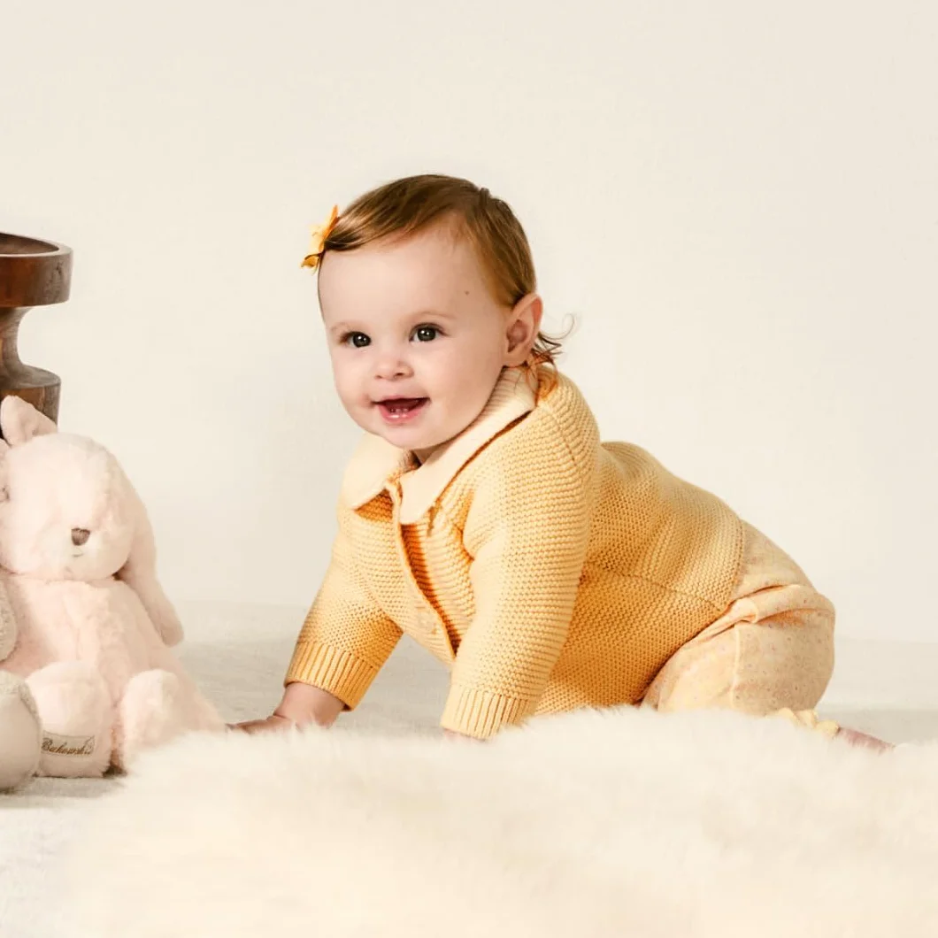 Amazon Essentials x Sofia Grainge Veste Pull à col Claudine Mixte Bébé et Enfante