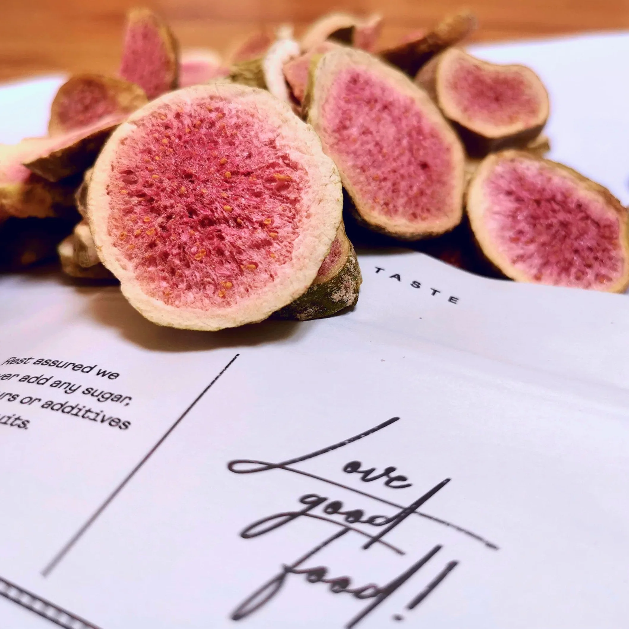 Figue Lyophilisée Sans Sucre Ajouté | 100% Naturel Figues Sèches Fruits Seches | Freeze Dried Fruit Fig Collations Saines | Pure Figue Seche Sec Lyophilisateur | Gefriergetrocknete Feige ZingyZoo