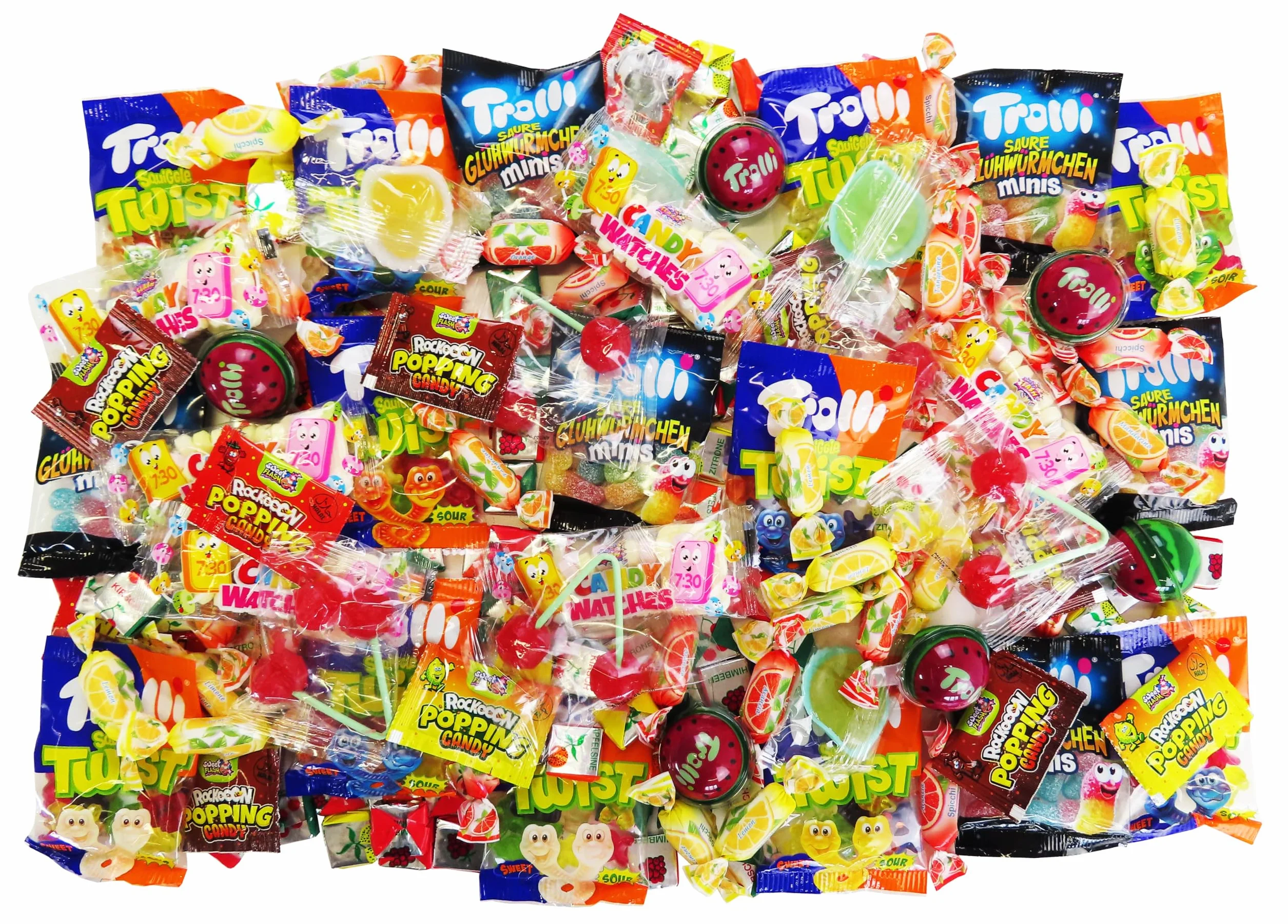 Boîte Spéciale avec Confiserie sans chocolat 1000g (avec 192 pièces)