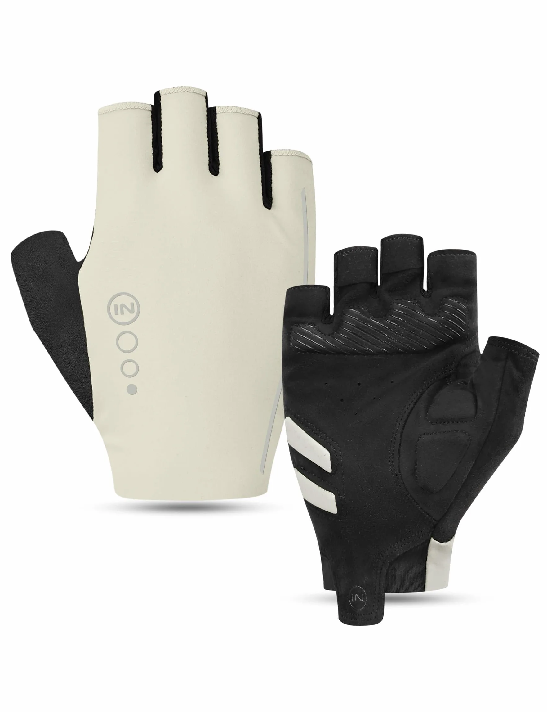 INBIKE Gants de Cyclisme VTT Demi Doigts Été Antidérapants Anti-Choc Homme Femme
