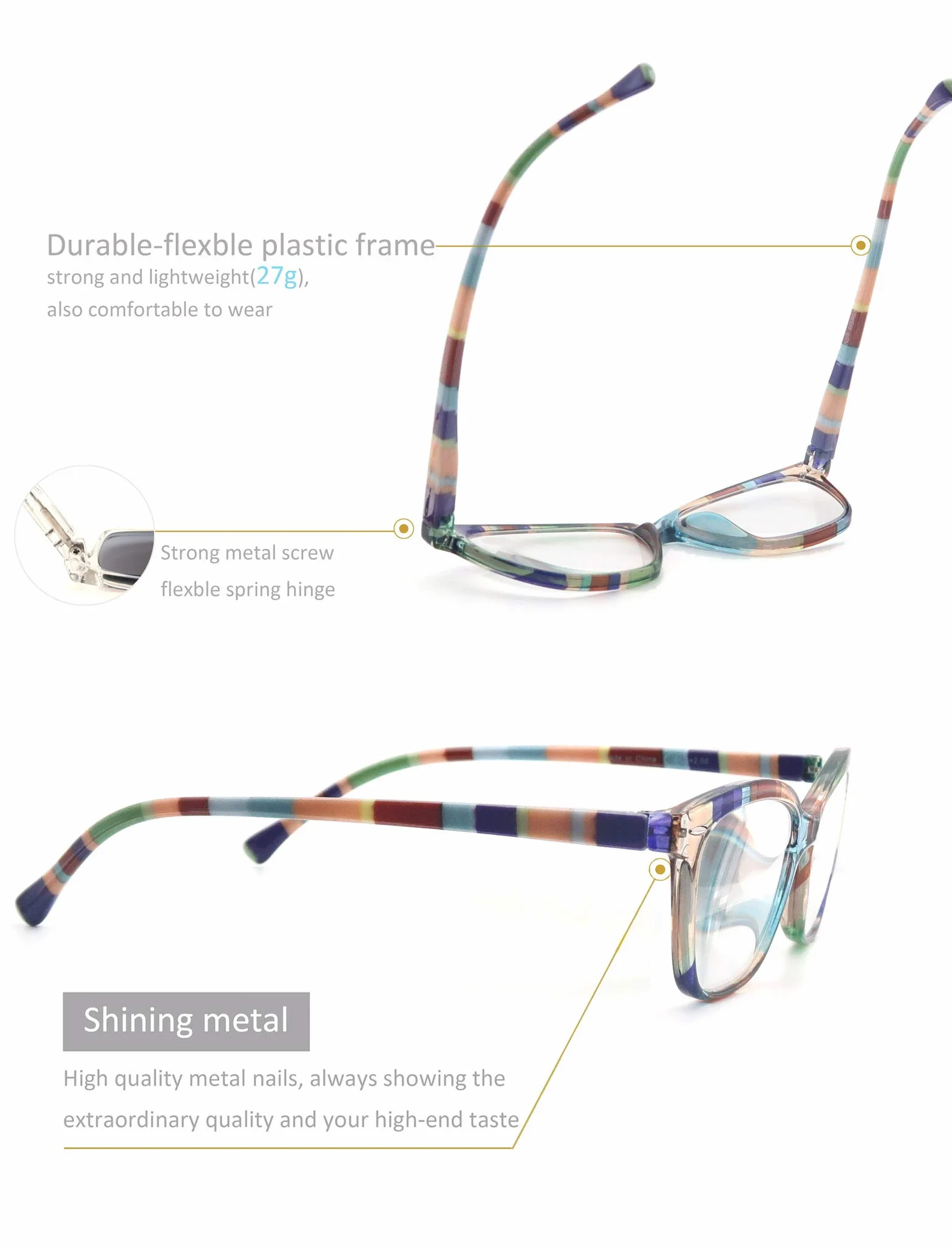 Lunettes de Lecture Femme Lot de 5 MODFANS