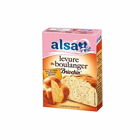Alsa - Levure De Boulanger Briochin 27G - Lot De 4 - Prix Du Lot - Livraison Rapide En France Métropolitaine Sous 3 Jours Ouverts
