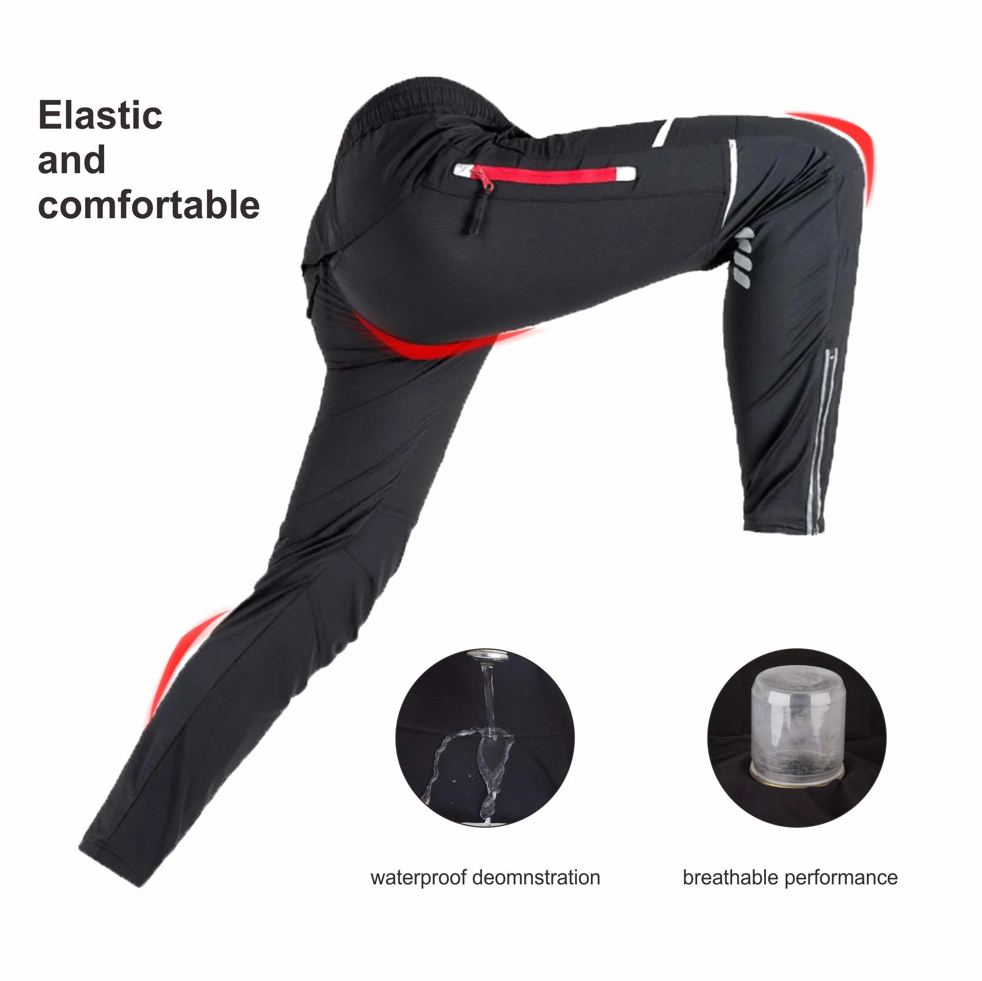 Pantalon de Sport Respirant pour Cyclisme MTB Athlétique en Plein Air