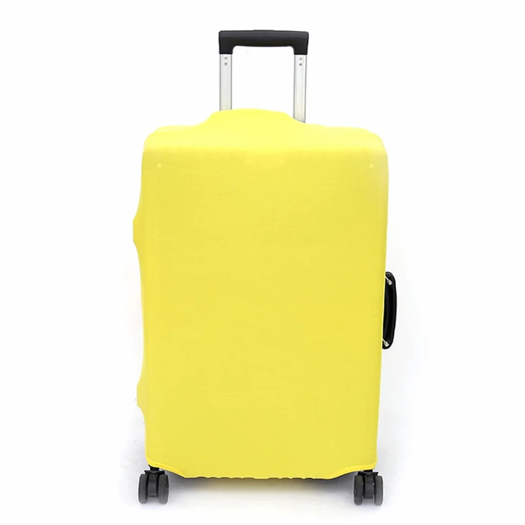 SURALIN Housse Protection Valise jaune, Housse de Valise élastique anti-rayures
