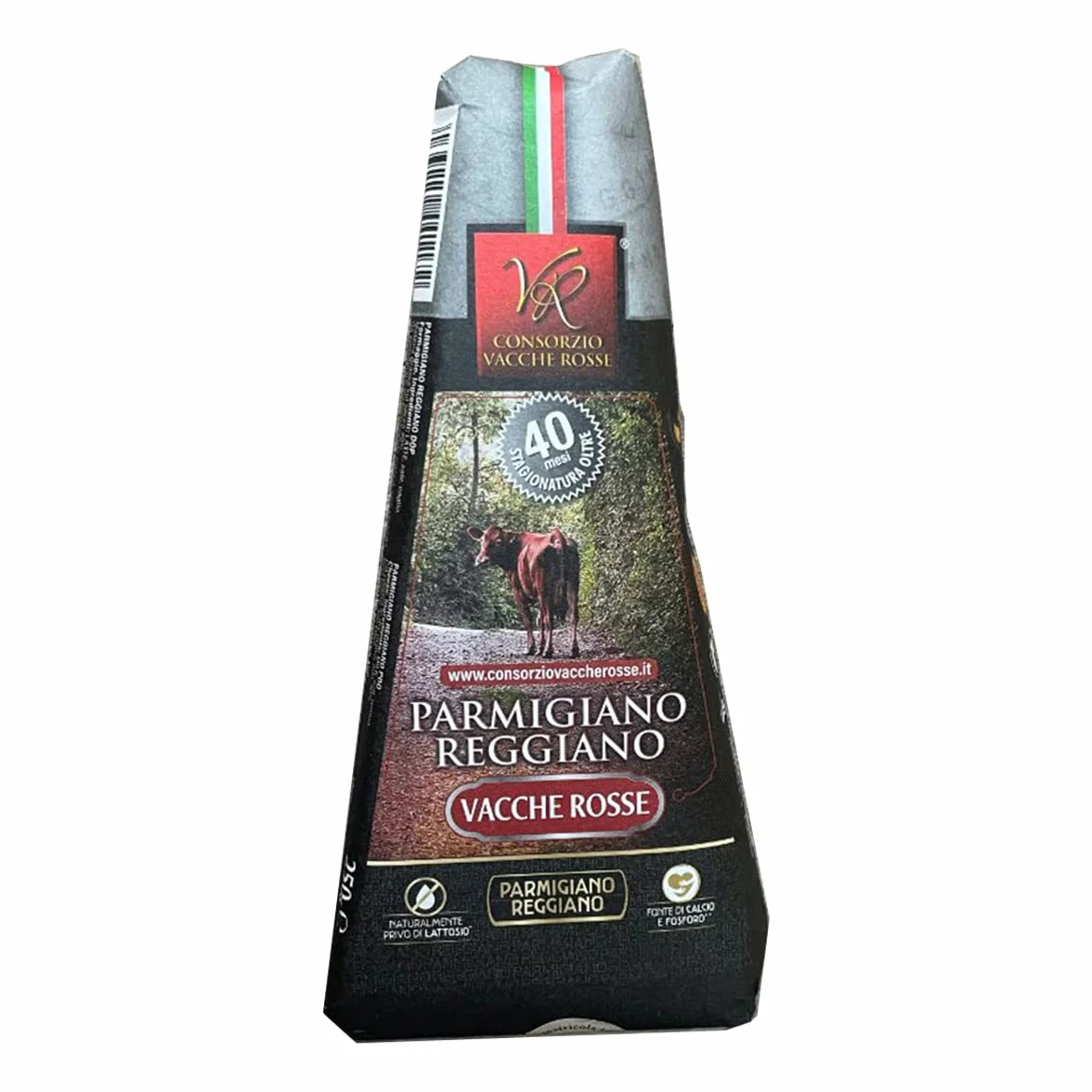 Consorzio Vacche Rosse - Parmigiano Reggiano DOP Vaches Rouges - 40 Mois - 250 g