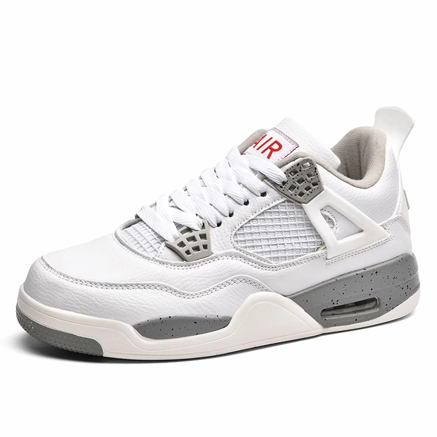 Chaussures de Skate Air 4 rétro Classiques pour Homme Femme - Baskets de Basket-Ball décontractées