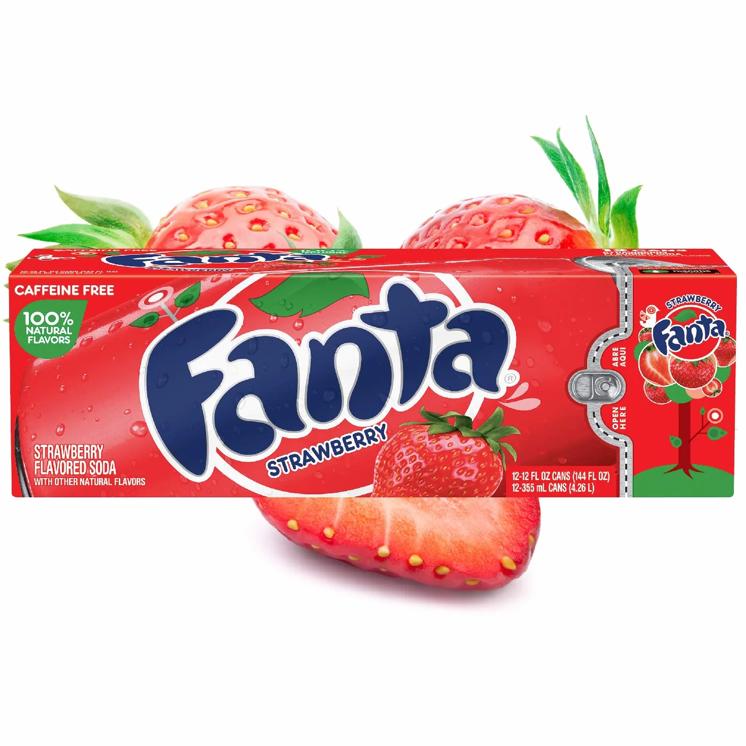 FANTA® Lot de 12 flacons de 355 ml de consigne