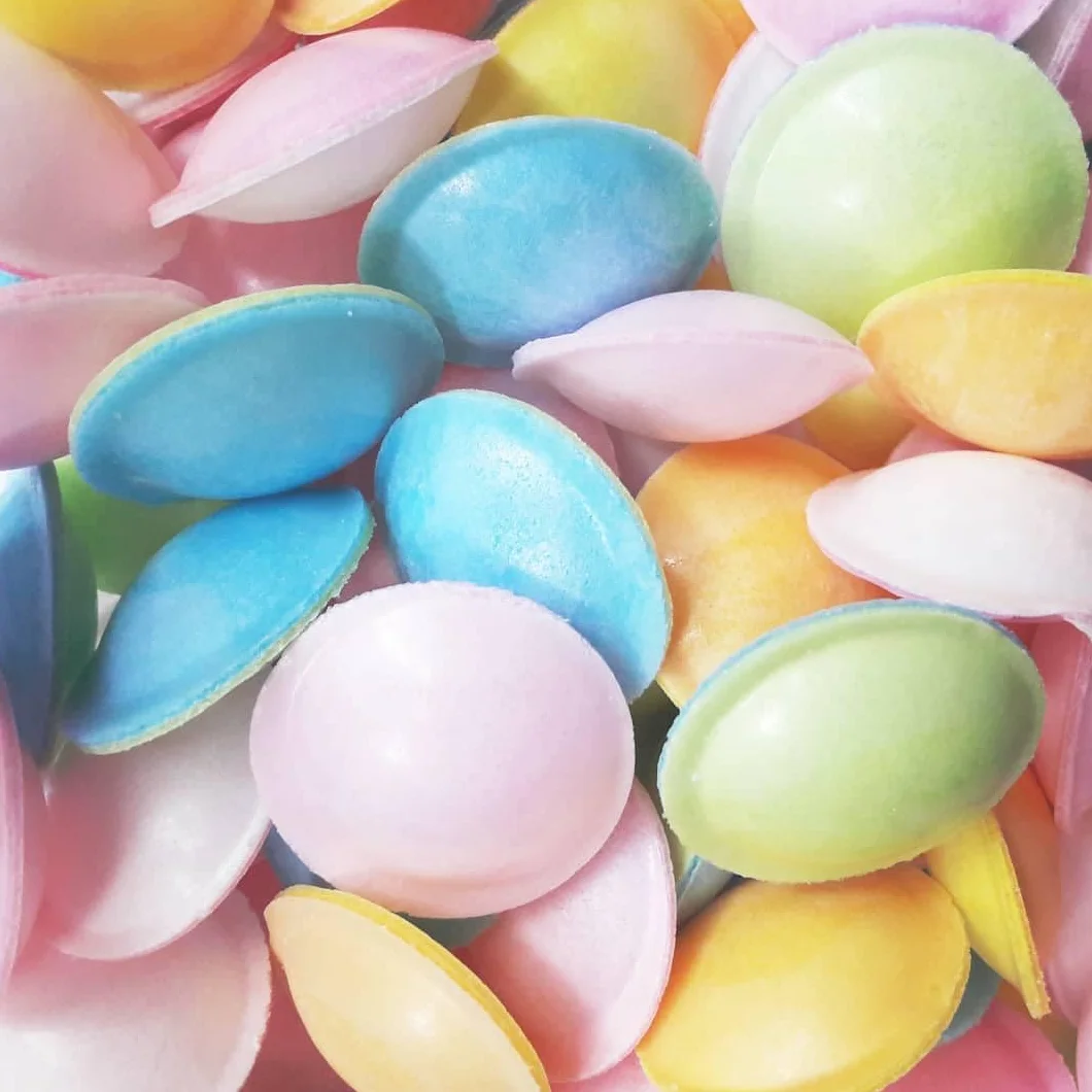 Soucoupes Fondantes Acidulées -Brabo France - Funny Candy -Tubo de 500 pcs - Classique de la Confiserie