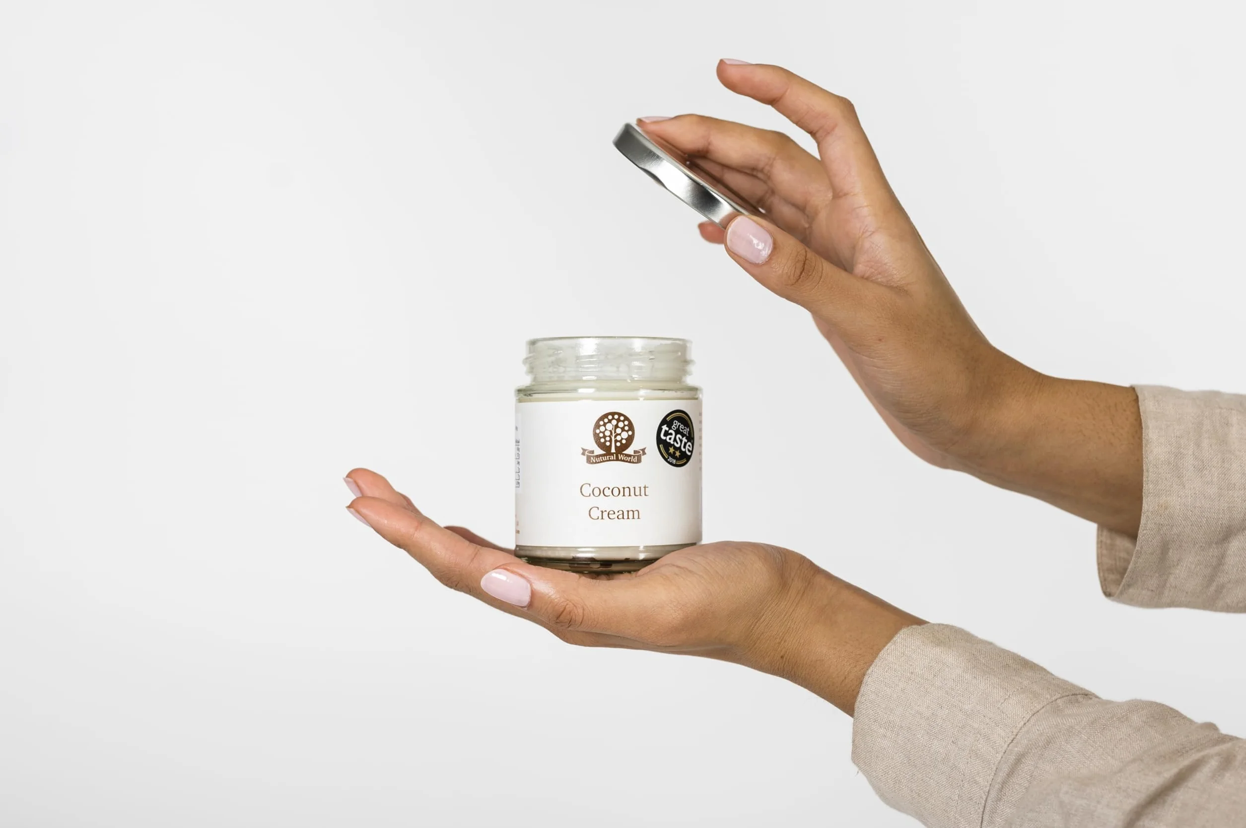 Nutural World - Crème de Noix de Coco (1kg) - Vainqueur des Great Taste Awards