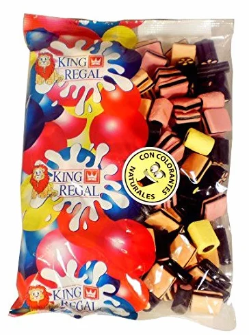King Regal Réglisse Anglaise Assortie 1 kg