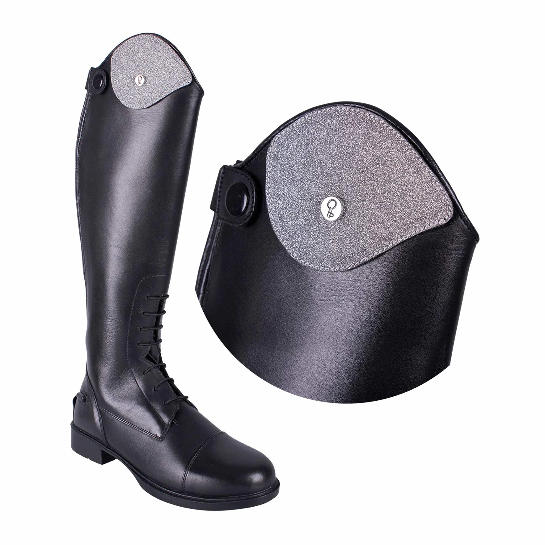 QHP Top échangeables Botte d'équitation Romy Glitter