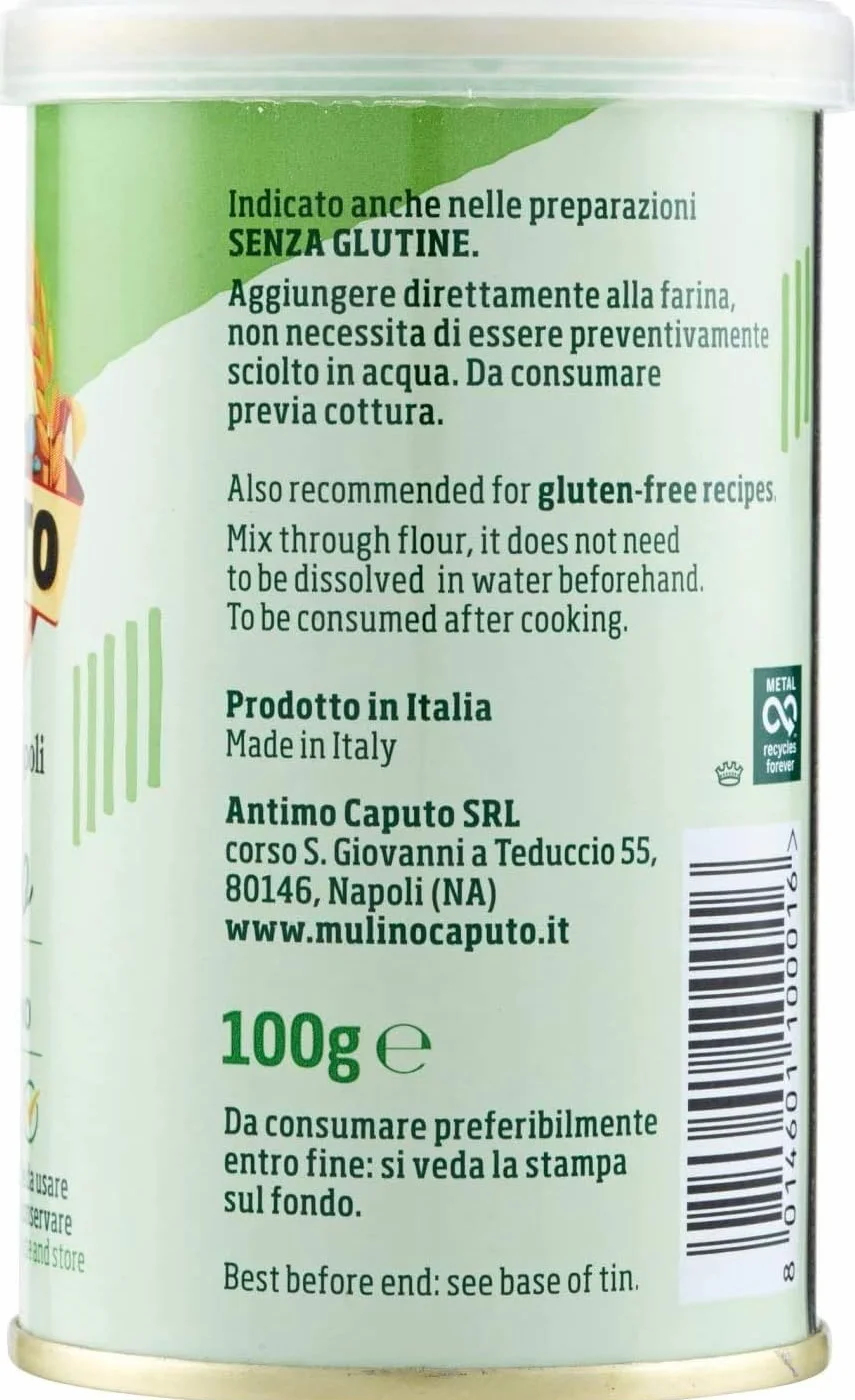 Italian Gourmet Bundle 3 x 100 g Levure Sèche Italienne Haute Activité pour Pizza Pain et Pâtisserie + Italian Gourmet Polpa 400 g, levure sèche 100% italienne, fermentation prolongée