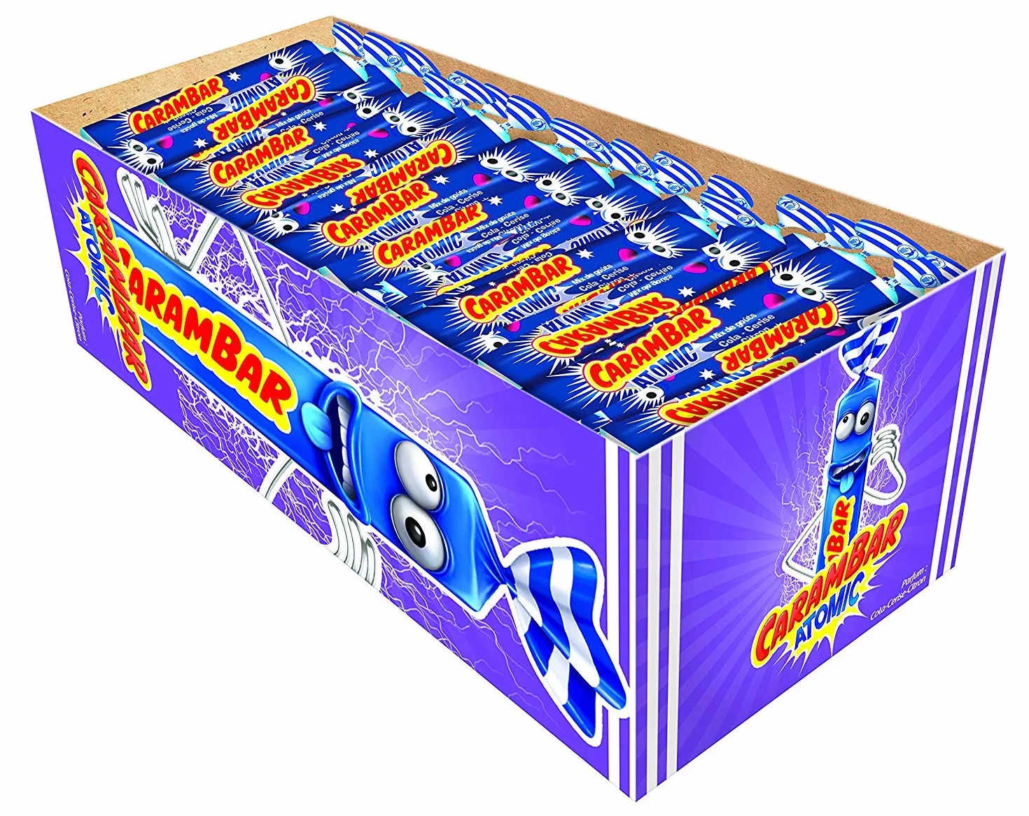 Carambar Bonbons Atomic Boite 180 Pièces