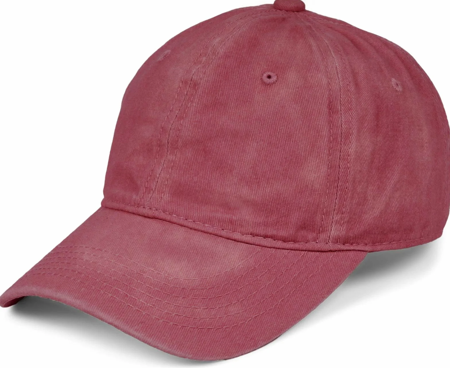 styleBREAKER Casquette Baseball Look Vintage Ajustable 6-Panel Coton Visier Courbé