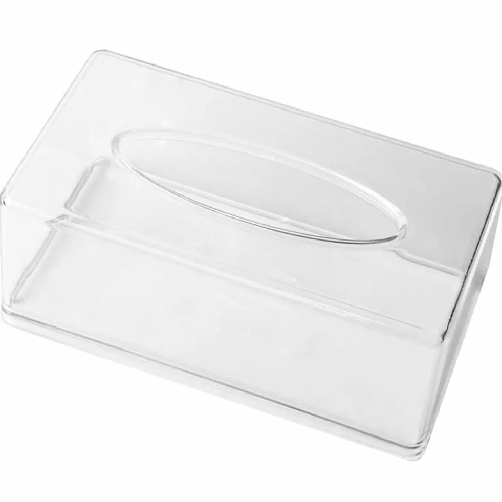 Boîte à mouchoirs en Acrylique Boîte à mouchoirs Transparente rectangulaire pour Bureau, Salle de à Domicile Restaurant Toilettes Occasions