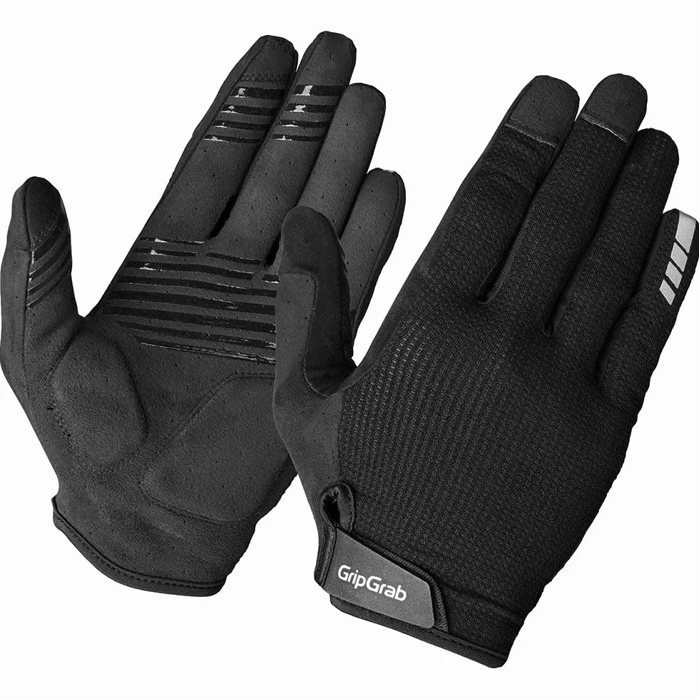 GripGrab EXPLR Gants de VTT d'été longs rembourrés pour vélo Gravel