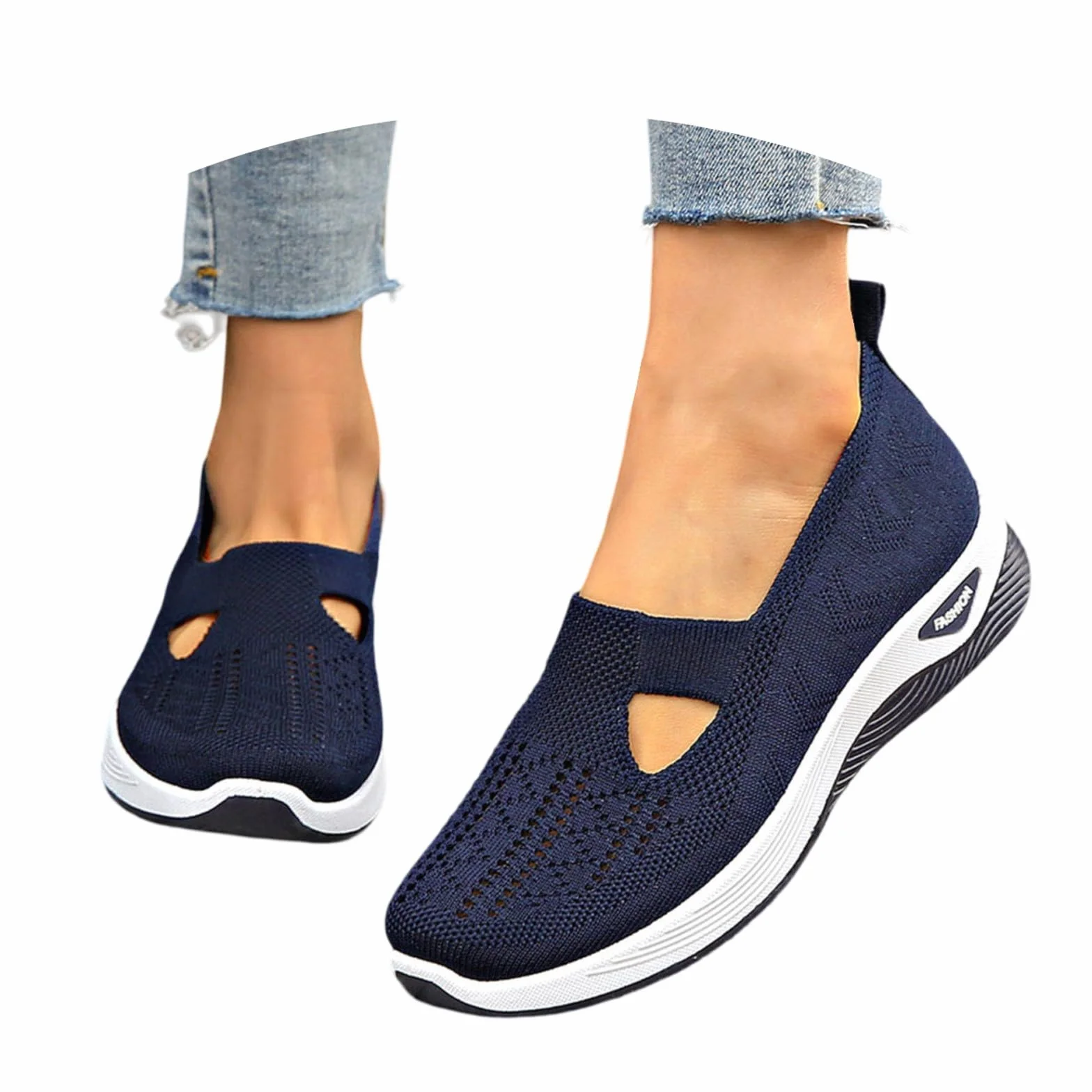 Chaussures Orthopédiques Femme Confortables Été Plateforme Semelle Antidérapante Basket Léger Respirant