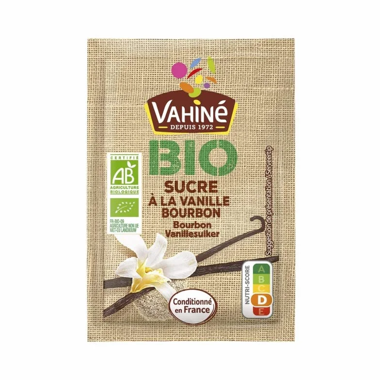 VAHINE | Sucre Vanillé Bourbon Bio 35G | Lot De (2) | livraison offerte