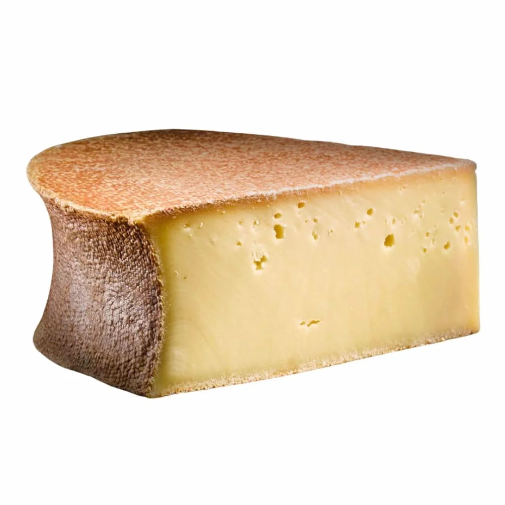 Abondance AOP Fermier - 500gr - Fromage Traditionnel Savoyard au lait cru - Pâte préssée cuite affinée 8 mois - Goût Fruité et Noisetté - Texture souple - Idéal fondue, raclette, gratins, plateau.