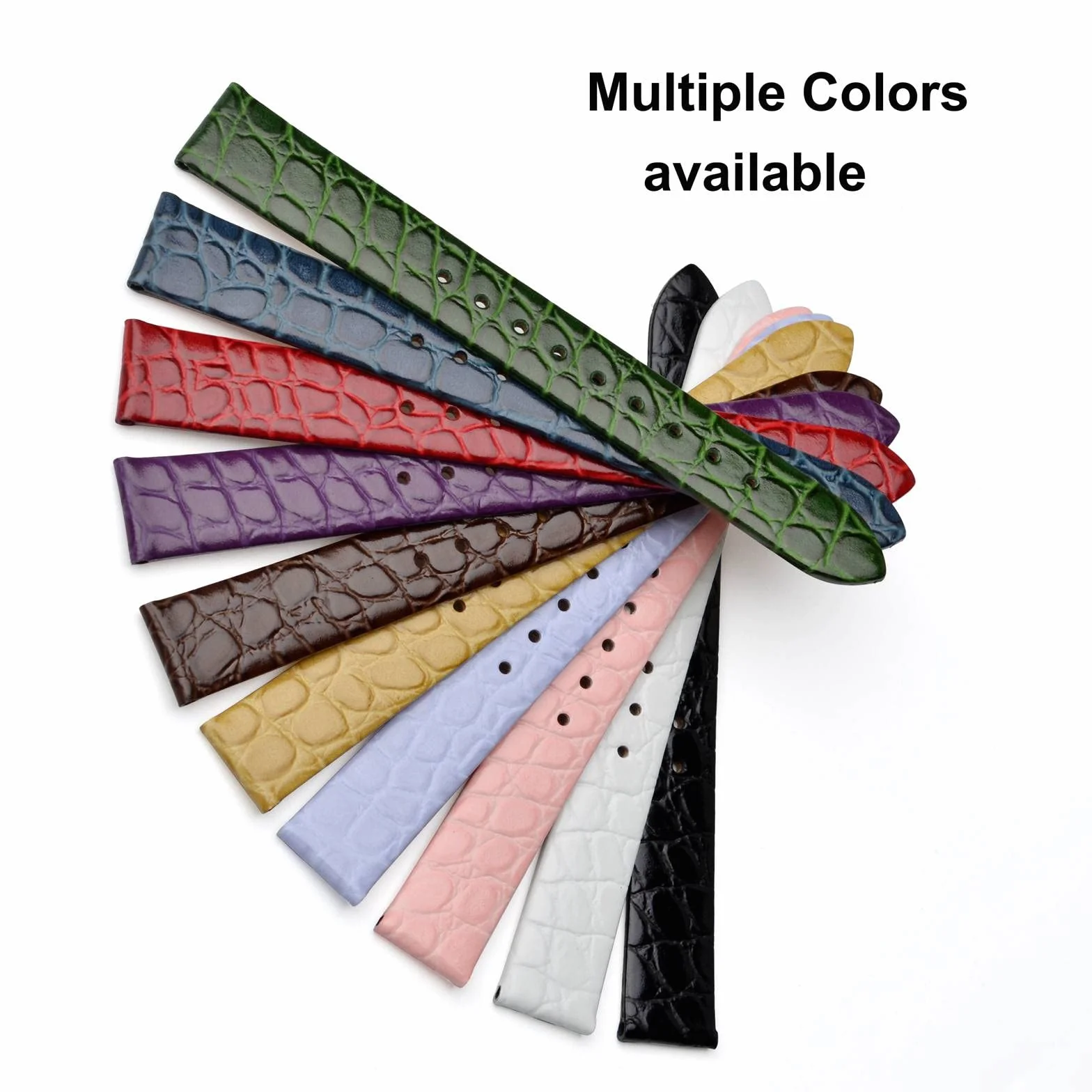 BISONSTRAP Bracelets de Montre en Cuir, Bandes de Remplacement 10mm-20mm