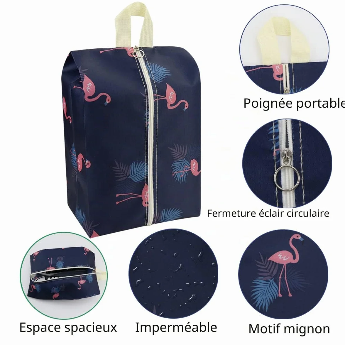 Sac de rangement pour chaussures Multicolore Lot de 8 x-large