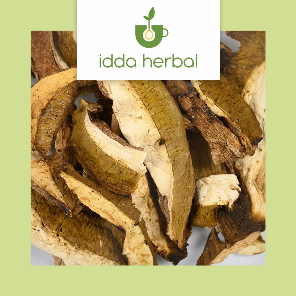 IDDA Herbal Cèpes Séchés 100g, Boletus Edilus, Champignons Porcini Entiers Séchés pour la Cuisine