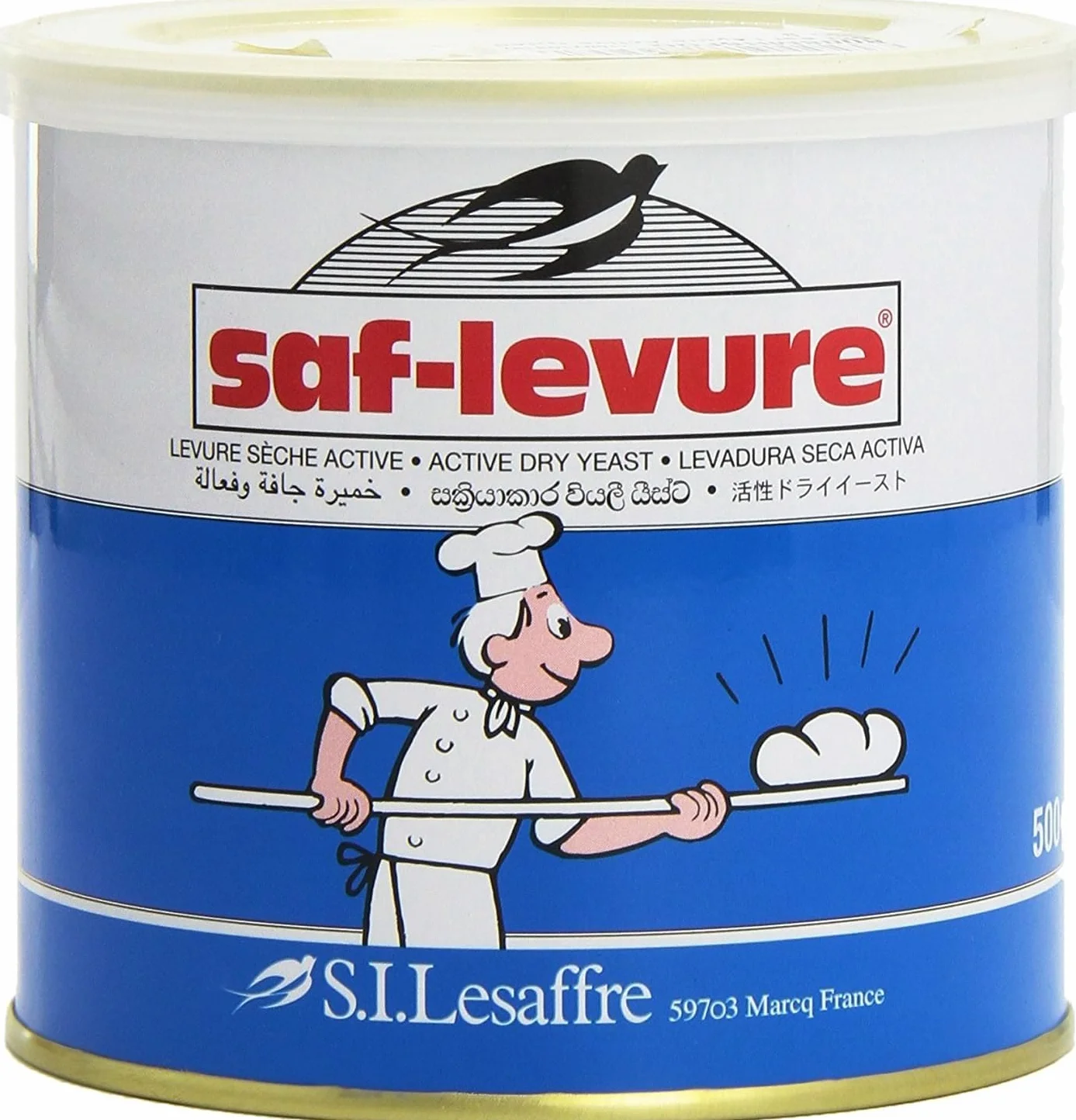 SAF Levure – Levure de Boulanger Instantanée pour Pains Parfaits - 500g + sticke marque Nomad Exotic