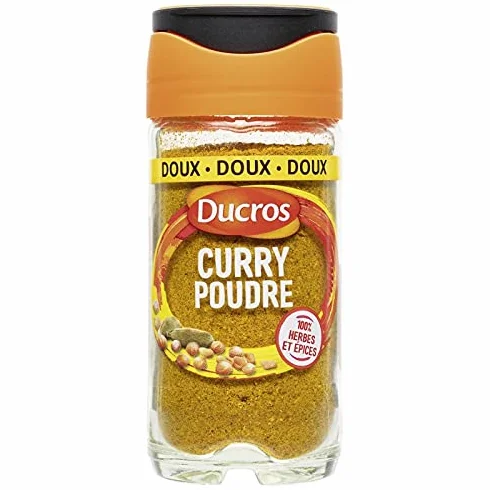 DUCROS - Curry Poudre 42G - Lot De 4 - Livraison Gratuite