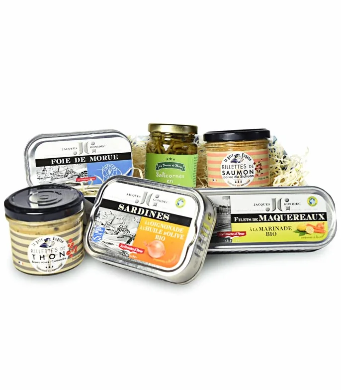 Panier gourmand - En mer