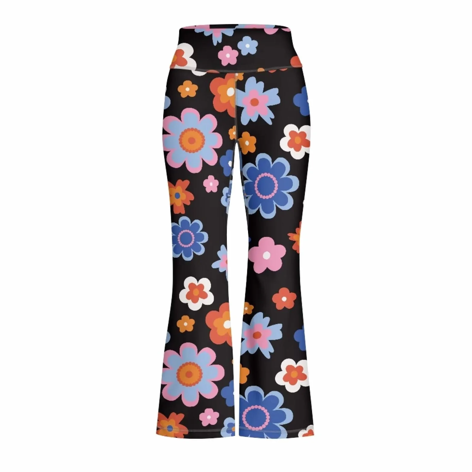 Leggings athlétiques pour filles - Pantalon de danse pour enfants taille haute