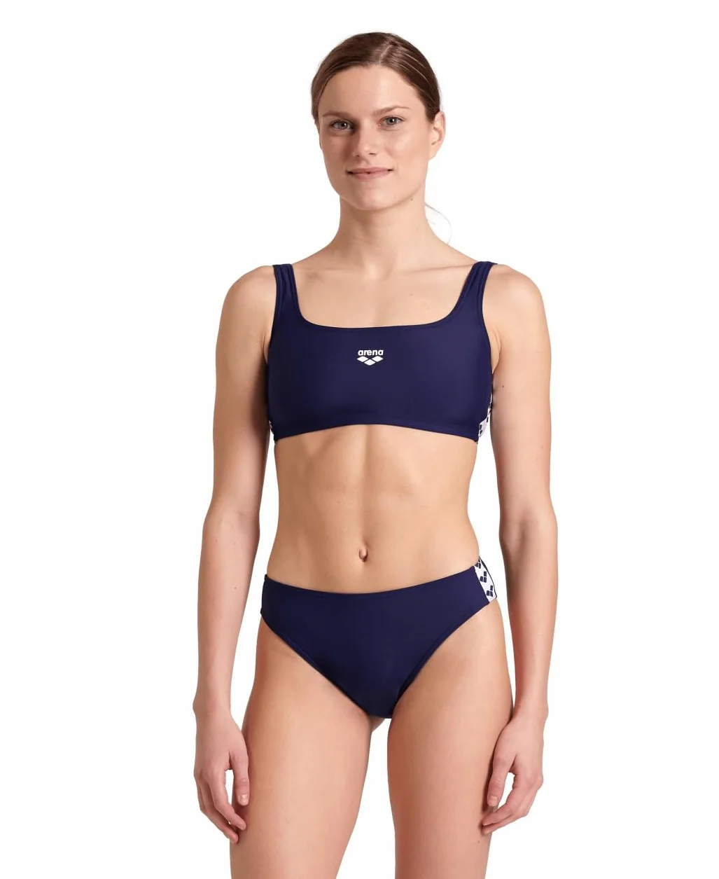 Arena Women's Icons Bikini Cross Back Solid Deux pièces