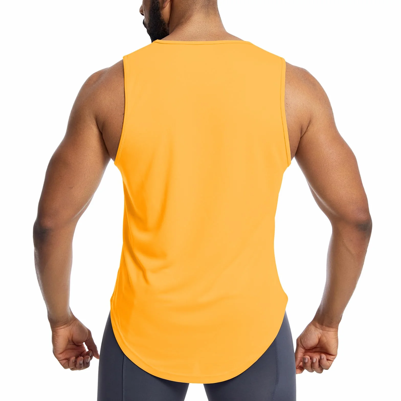 Débardeur de Sport Homme Musculation Tank Top sans Manches Séchage Rapide Respirant pour Fitness Gym