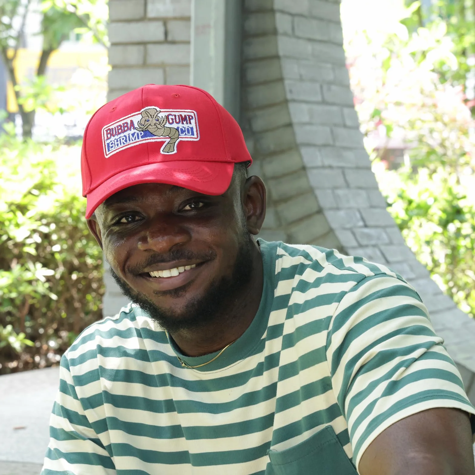 Bubba Gump Casquette de baseball réglable Brodée Forest Gump Chapeaux
