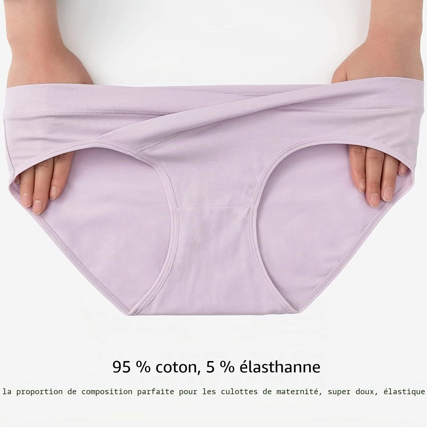 HBselect 6 pcs Culotte Maternité Grossesse Femmes Enceintes Sous-vêtements Berceau