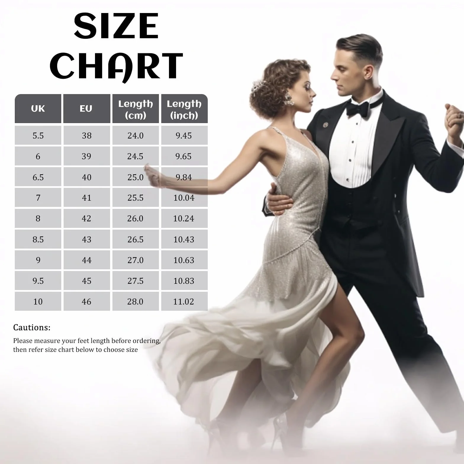 Chaussures de Danse Latine Homme Professionnelle Salsa Tango
