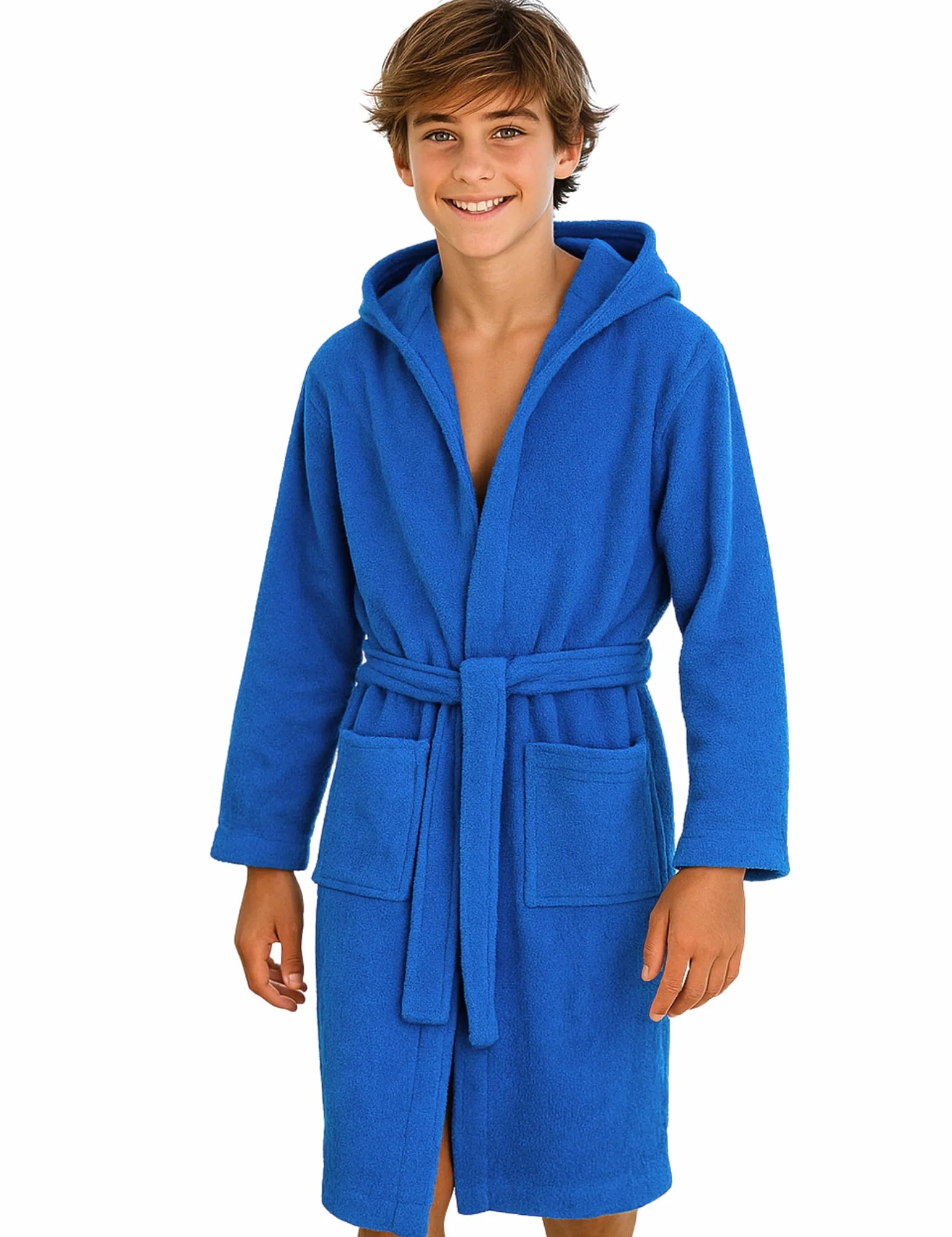 Morgenstern Peignoir de Bain Enfants 100% Coton Éponge OEKO-TEX® Robe de Chambre