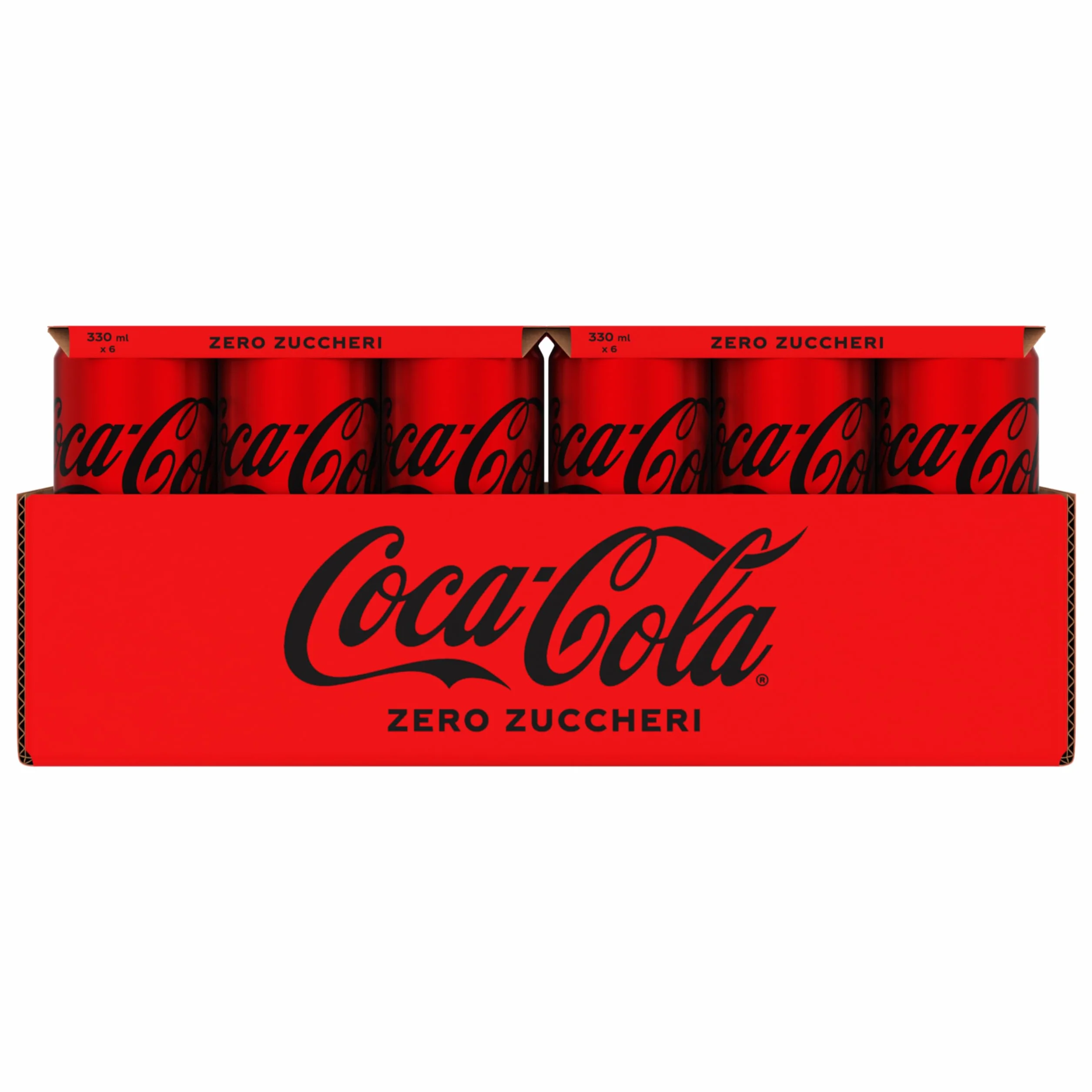 Lot de - 24 COLA ZERO canette 33 cl sans sucres