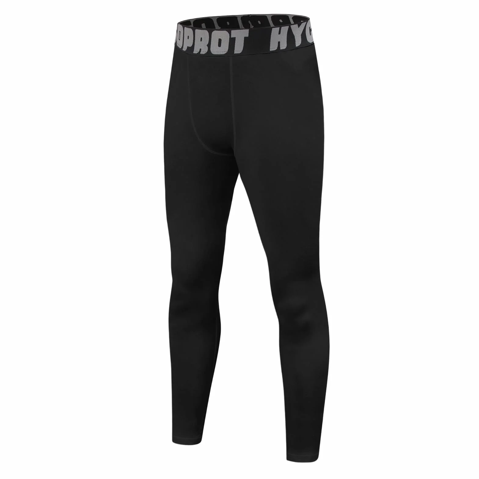HYCOPROT Pantalon de Compression Garçons Collants Leggings Enfants Respirant Sportif Séchage Rapide Base Layer Sport Football Basket-Ball
