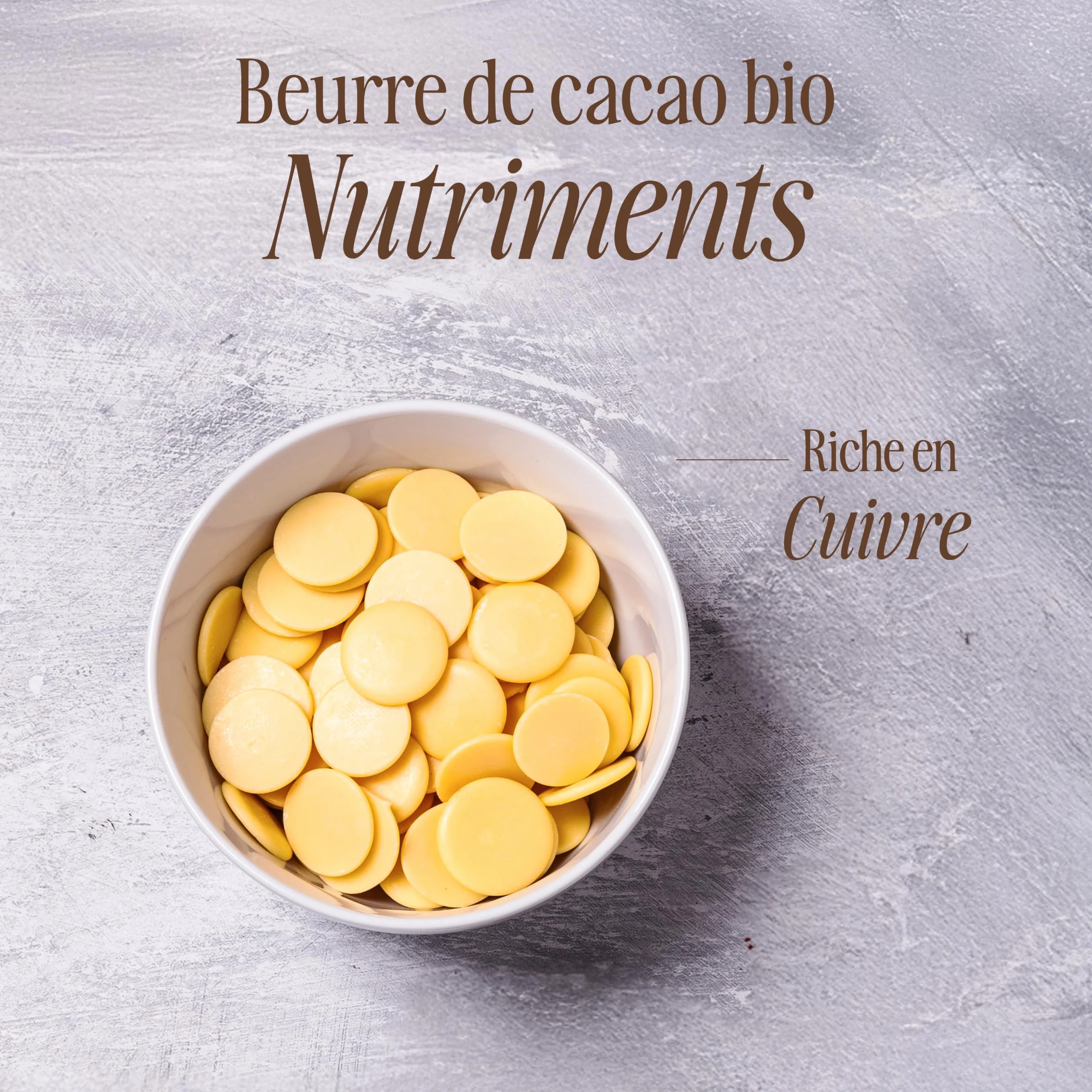 Sevenhills Wholefoods Beurre De Cacao Bio 500g