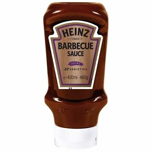 HEINZ - Sauce Barbecue 480G Top Down - Lot De 3 - meilleure offre