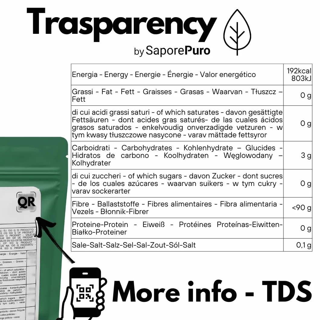 SaporePuro Méthylcellulose en Poudre 250 g – Épaississant Naturel Sans Gluten pour Usage Alimentaire, Cosmétique et Industriel