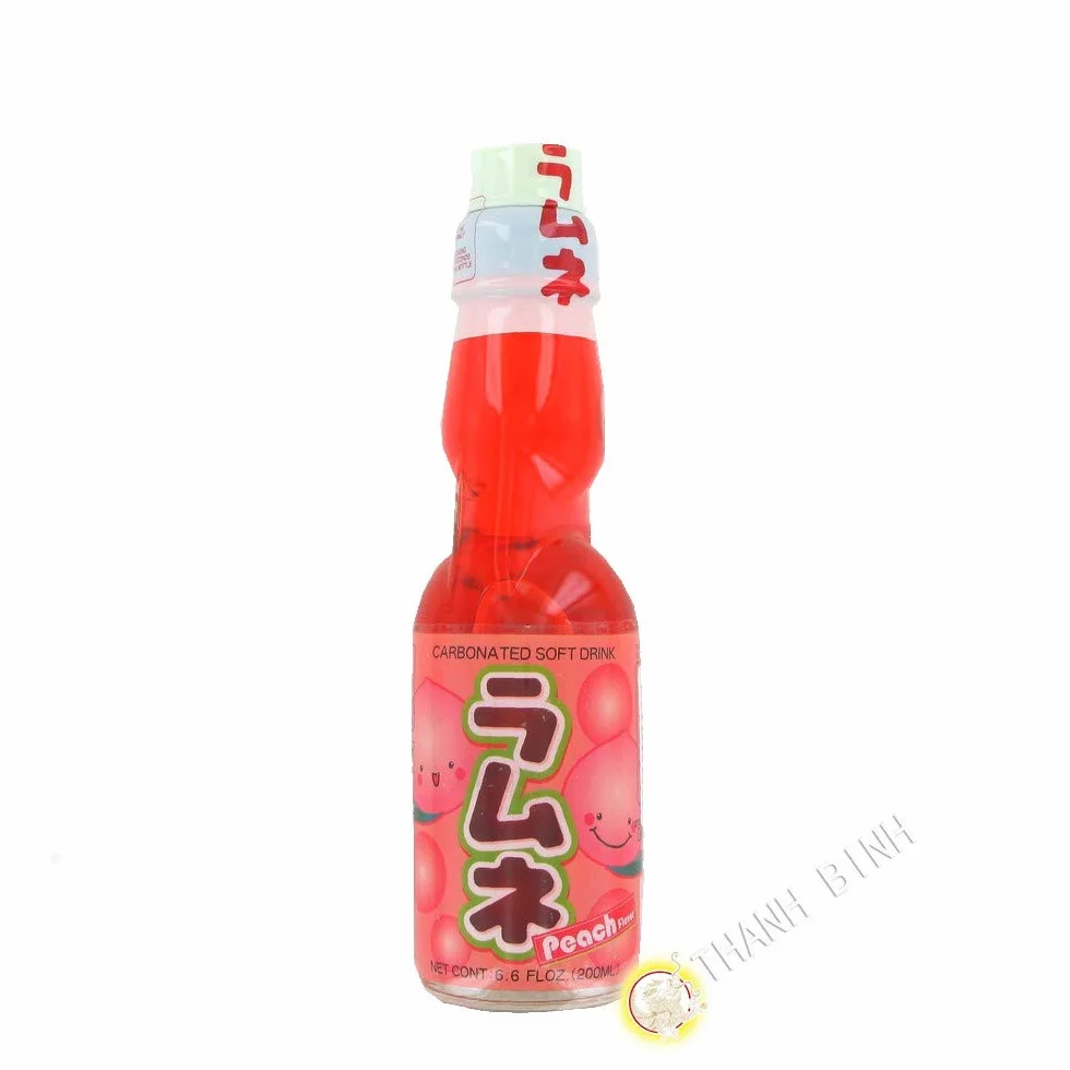 AUTRES MARQUES - Limonade ramune goût pêche CTC 200ml Japon - LX302003