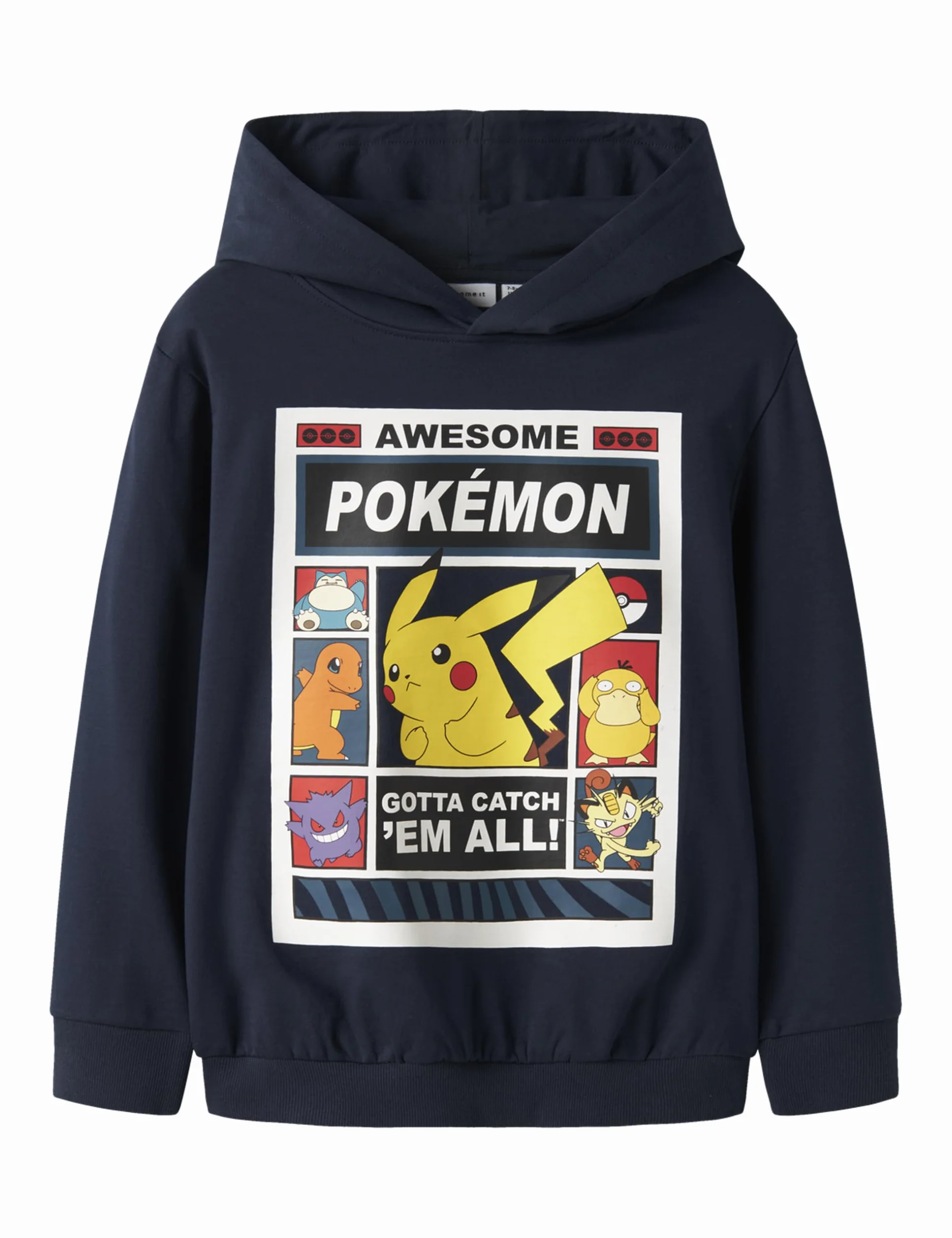 NAME IT Pokemon SWE Wh Bru Noos Sky Garçon