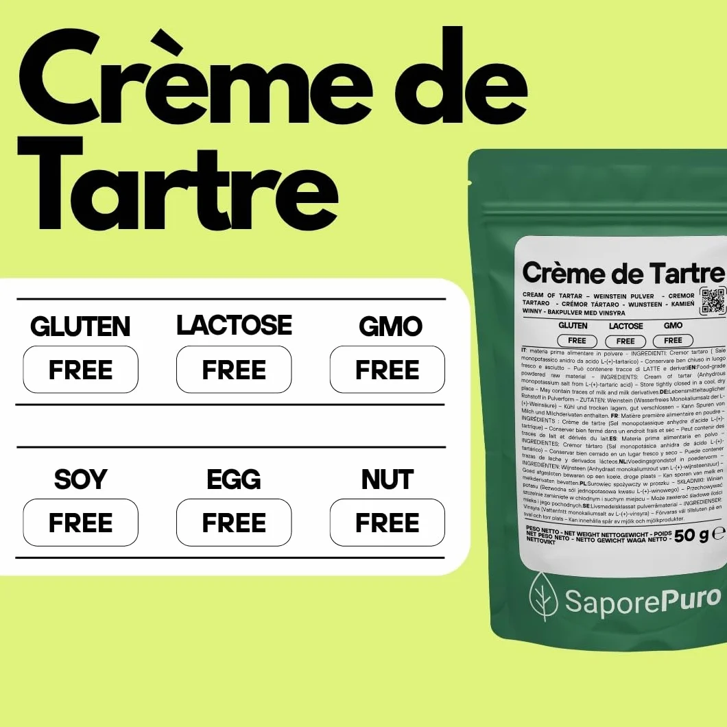 Saporepuro Crème de tartre 50 g