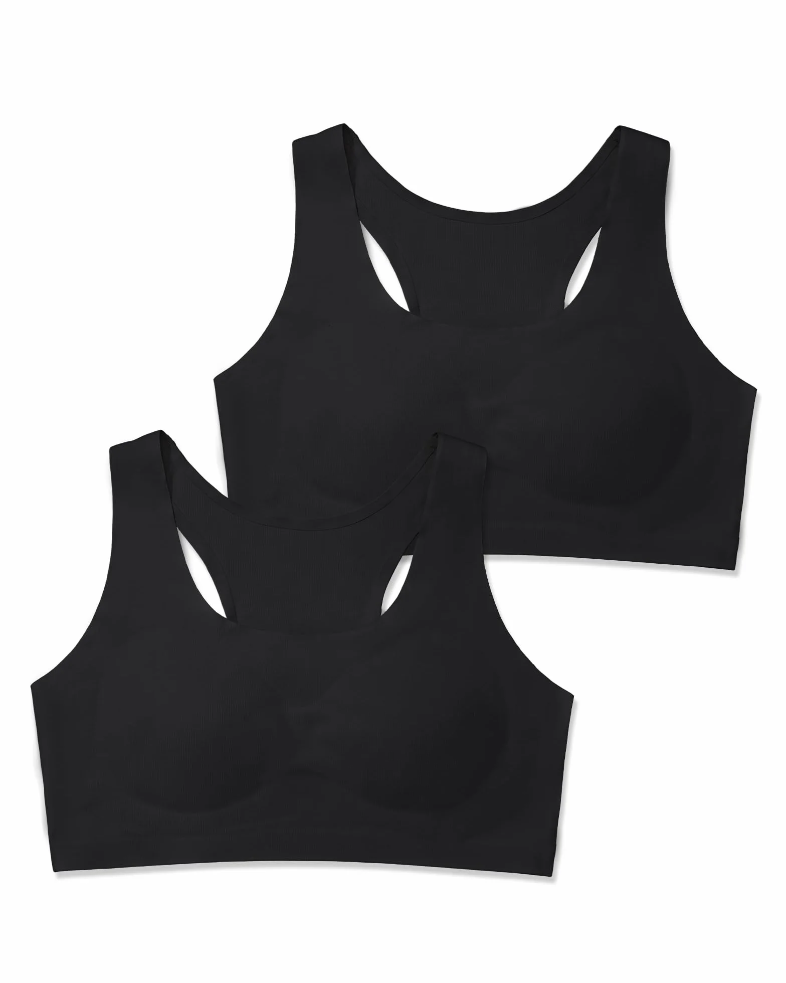 SALIA GIRL Soutiens-Gorge d'entraînement Adolescentes 10-16 Ans Dos Nageur sans Coutures Rembourrage Doux Amovible