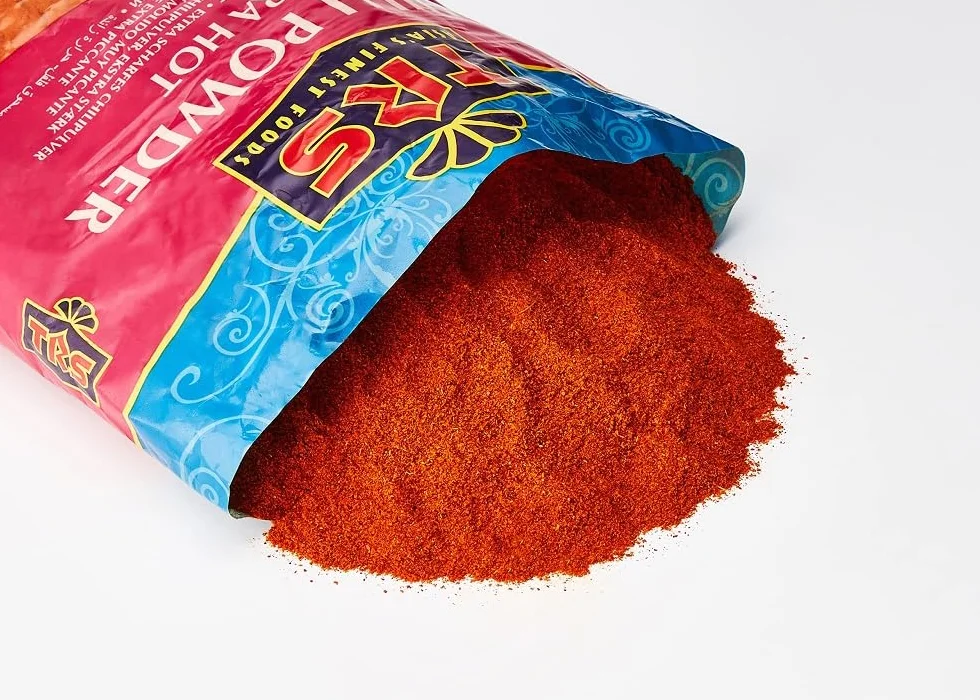TRS Poudre de Piment Très Fort 1 kg 1 Unité | Origine Inde, poudre de piment extra-forte, idéale pour cuisines épicées et préparations traditionnelles