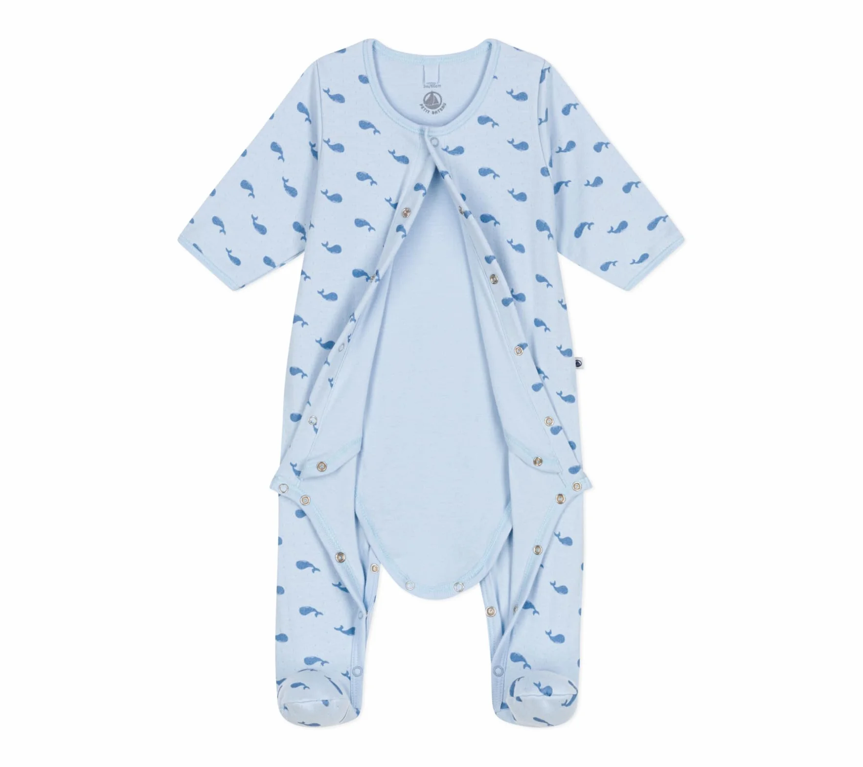 Petit Bateau Bodyjama Mixte bébé
