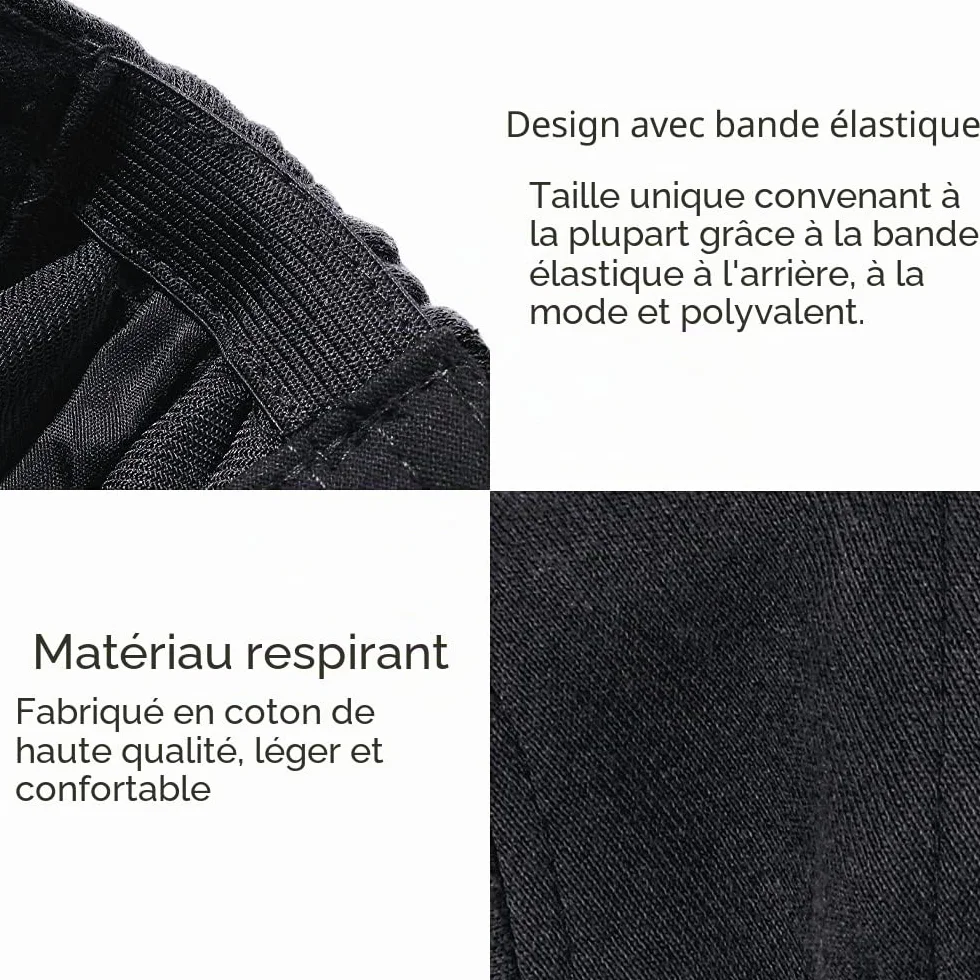 Béret Homme Été Respirant Casquette Newsboy Flat Cap Couleur Unie